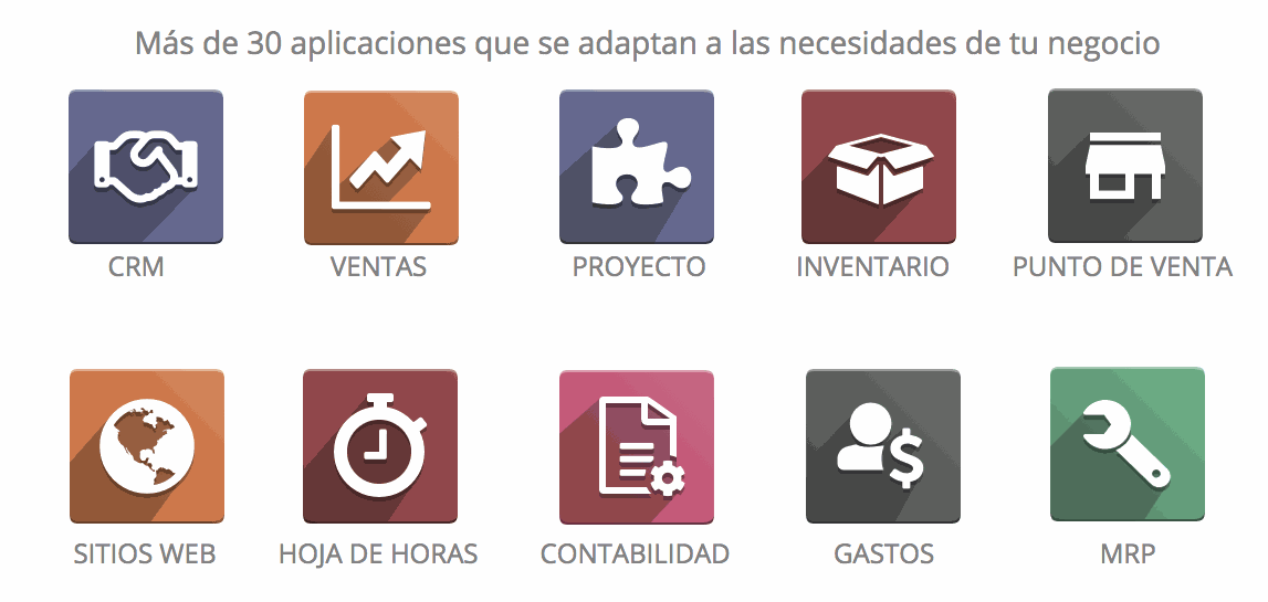 Odoo • Texto e imagen