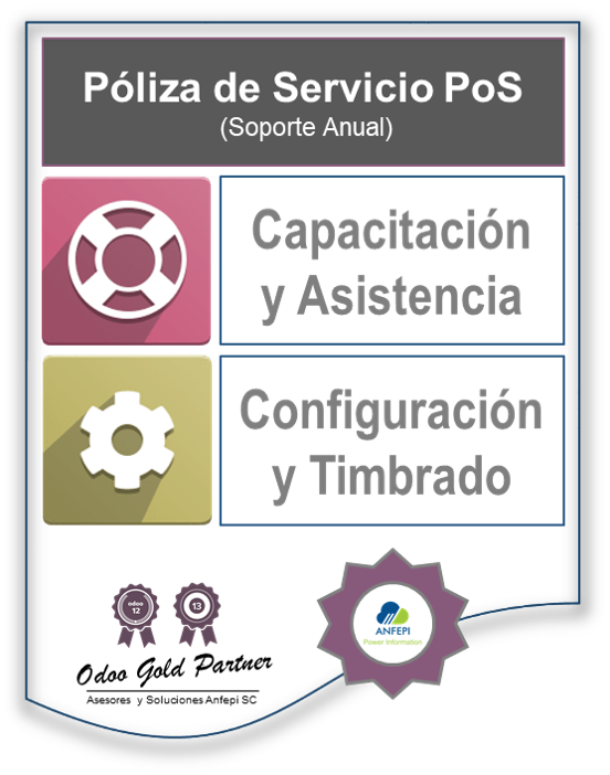 [SOPPOS] Soporte Técnico Anual: Facturación, Punto de Venta e Inventarios